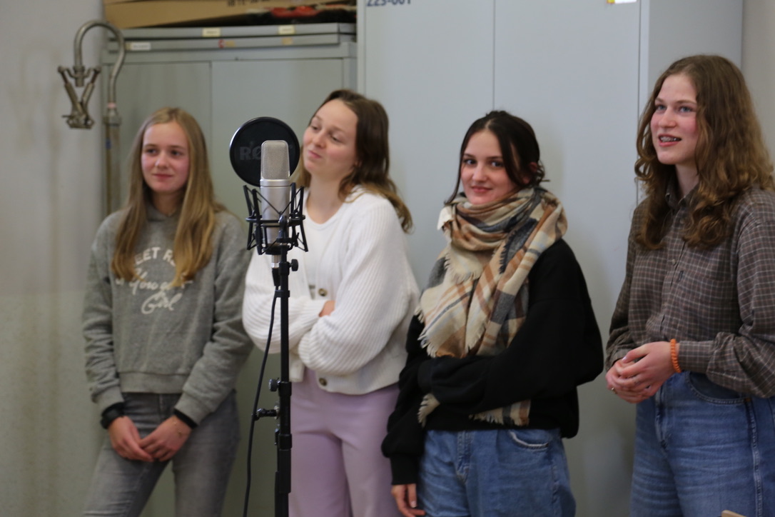 zingende leerlingen